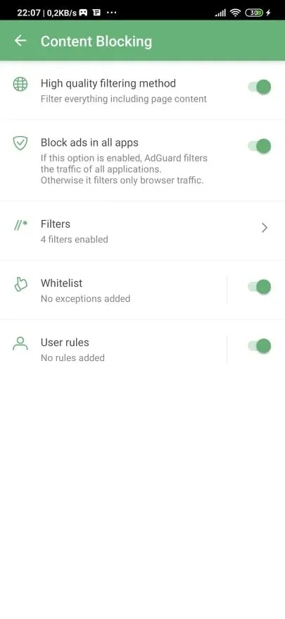 AdGuard screenshot 1