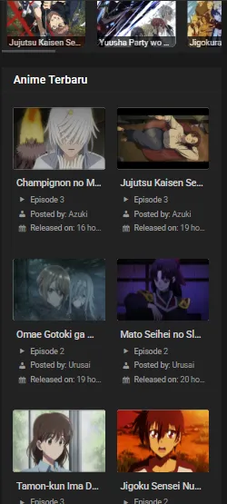 Samehadaku screenshot 2