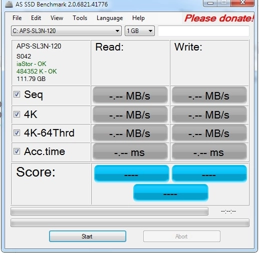 SSD Benchmark