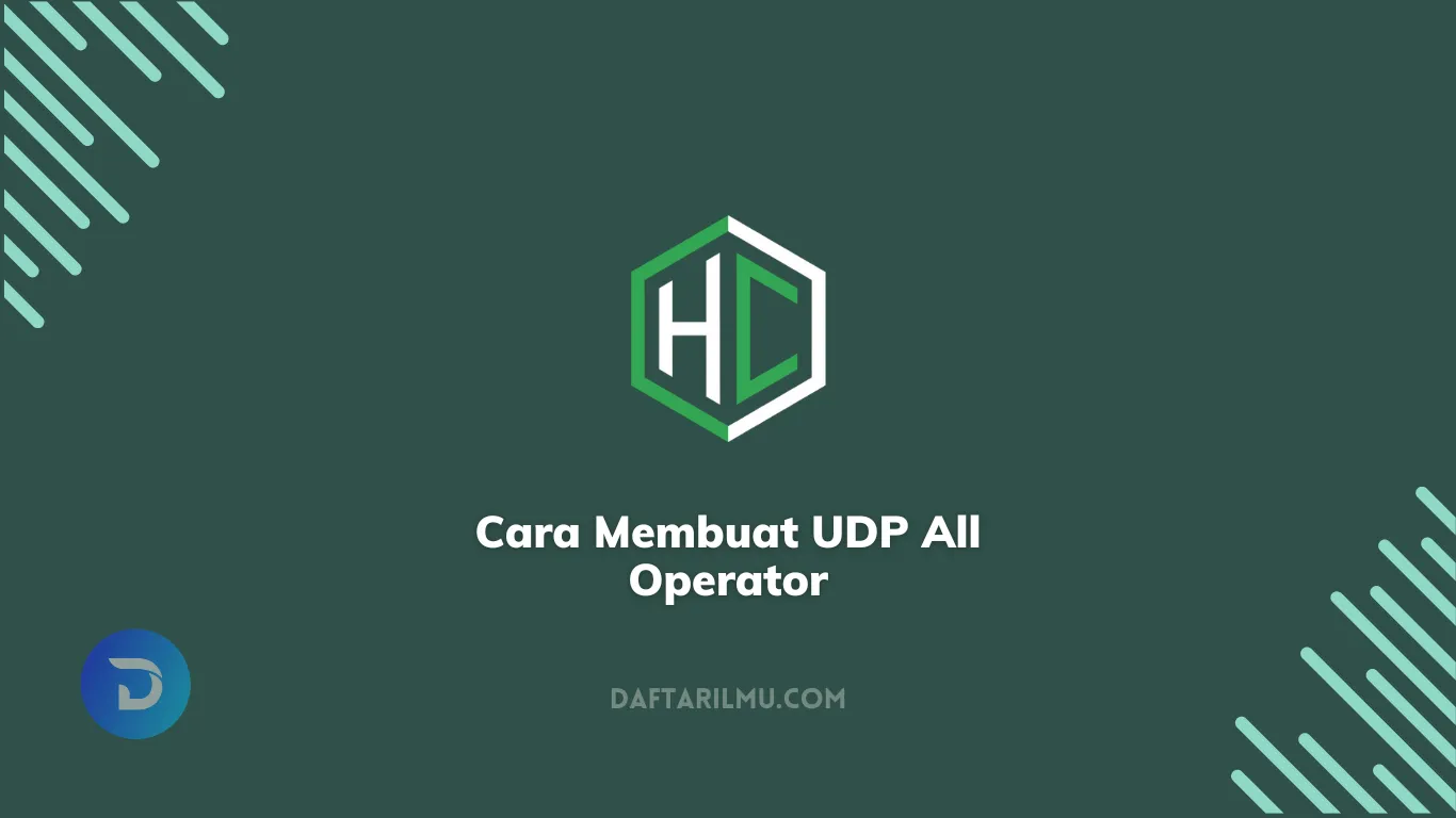 cara membuat udp all operator