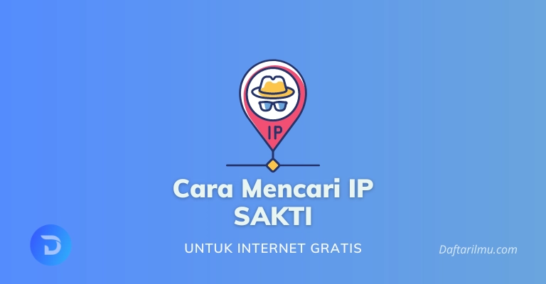 cara mencari ip sakti