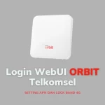 login webui telkomsel orbit huawei