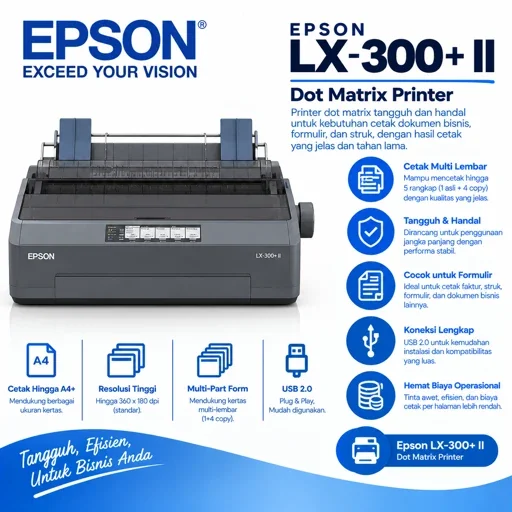 Printer Epson LX-300+ II