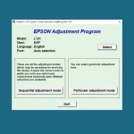 Download Resetter Epson L121 + Cara Menggunakan