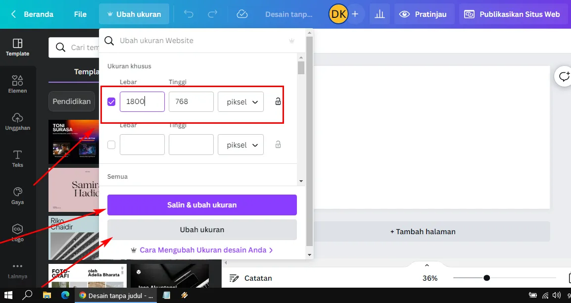 tools resize ukuran canva